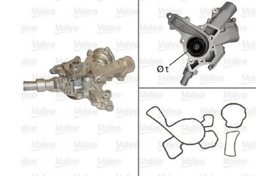 Water Pump 506601 Valeo