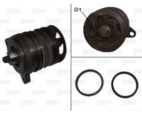 Water Pump 506726 Valeo