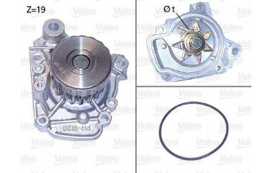 Water Pump 506811 Valeo