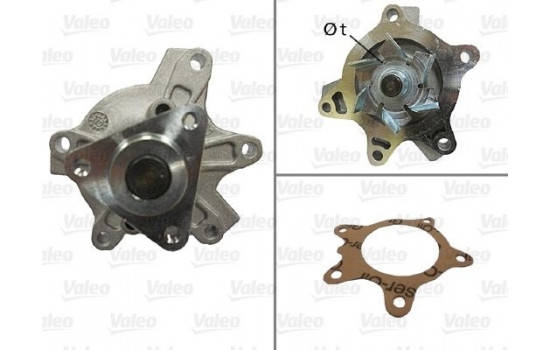 Water Pump 506848 Valeo