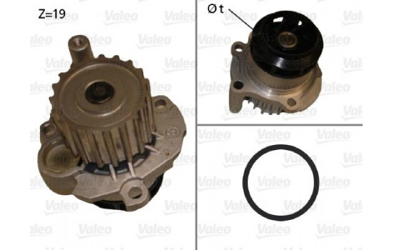 Water Pump 506874 Valeo