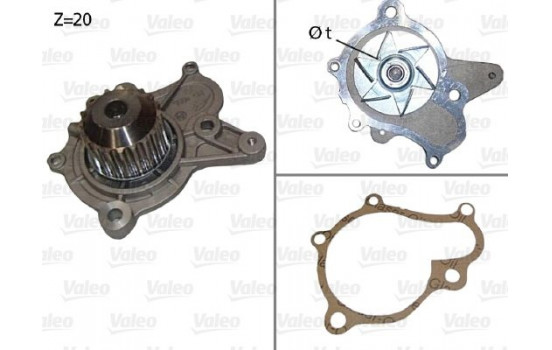 Water Pump 506922 Valeo