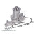 Water Pump ADT39133 Blue Print, Thumbnail 3