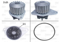 Water pump, engine cooling 506035 Valeo