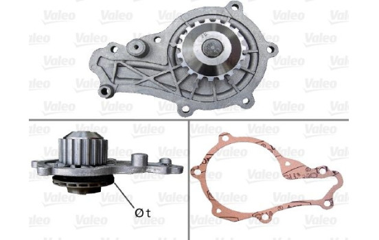 Water pump, engine cooling 506715 Valeo, Image 2