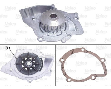 Water pump, engine cooling 506719 Valeo