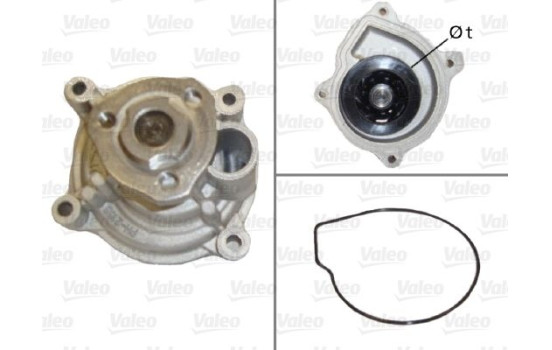 Water pump, engine cooling 506867 Valeo