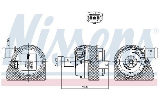 Water pump, engine cooling ** FIRST FIT **, Image 6