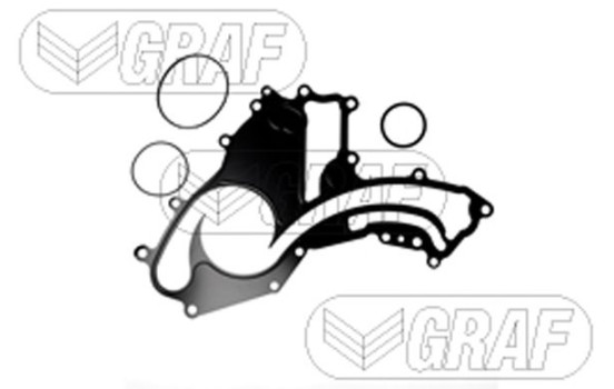 Water pump, engine cooling PA1560 Graf, Image 2
