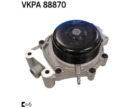 Water pump, engine cooling VKPA 88870 SKF