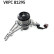 Water pump, engine cooling VKPC 81295 SKF, Thumbnail 2