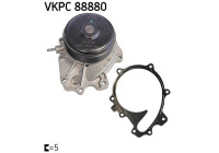 Water pump, engine cooling VKPC 88880 SKF