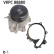 Water pump, engine cooling VKPC 88880 SKF