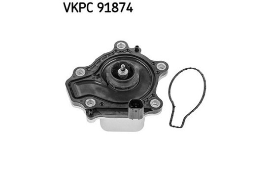 Water pump, engine cooling VKPC 91874 SKF, Image 3
