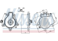 Water pump, engine cooling