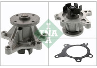 Water pump, engine cooling