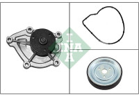 Water pump, engine cooling