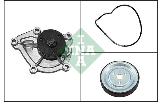 Water pump, engine cooling