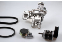 Water Pump + V-Ribbed Belt Kit