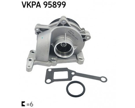 Water Pump VKPA 95899 SKF, Image 2