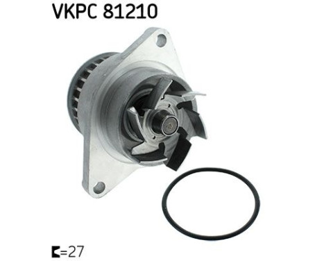 Water Pump VKPC 81210 SKF, Image 2