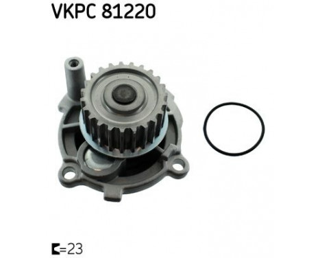 Water Pump VKPC 81220 SKF, Image 2