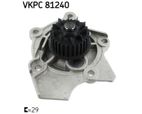 Water Pump VKPC 81240 SKF