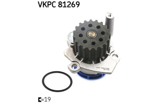 Water Pump VKPC 81269 SKF, Image 2