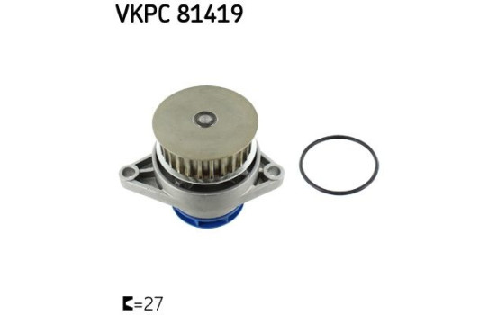 Water Pump VKPC 81419 SKF, Image 2