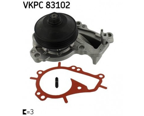 Water Pump VKPC 83102 SKF