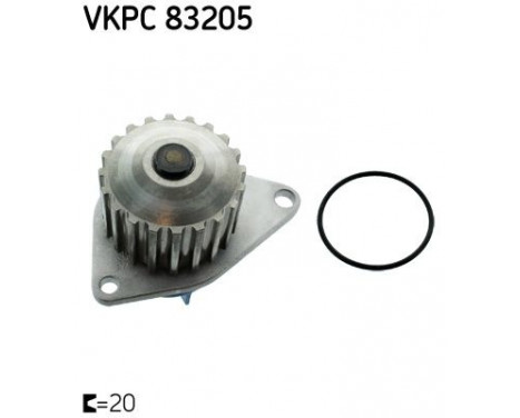 Water Pump VKPC 83205 SKF