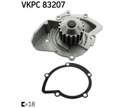 Water Pump VKPC 83207 SKF