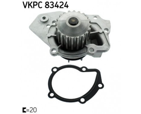 Water Pump VKPC 83424 SKF
