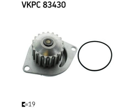 Water Pump VKPC 83430 SKF