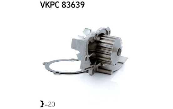 Water Pump VKPC 83639 SKF, Image 2