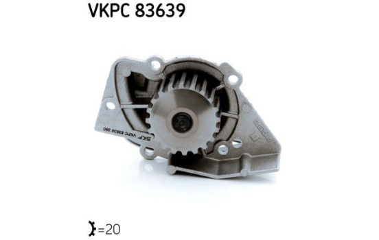 Water Pump VKPC 83639 SKF, Image 4