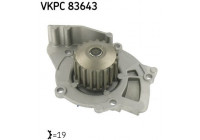 Water Pump VKPC 83643 SKF