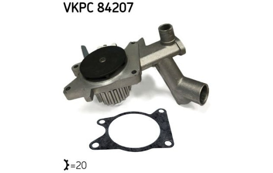 Water Pump VKPC 84207 SKF