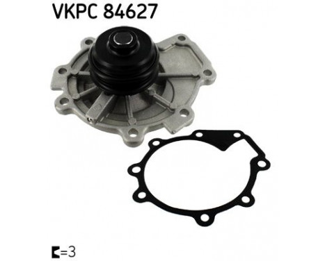 Water Pump VKPC 84627 SKF, Image 2