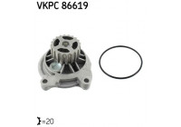 Water Pump VKPC 86619 SKF