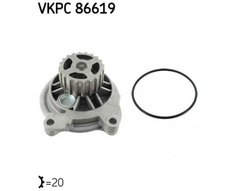 Water Pump VKPC 86619 SKF