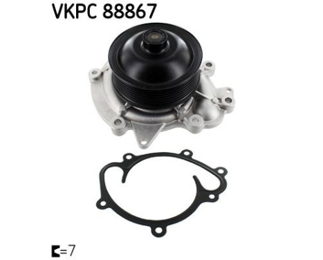 Water Pump VKPC 88867 SKF