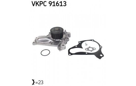 Water Pump VKPC 91613 SKF