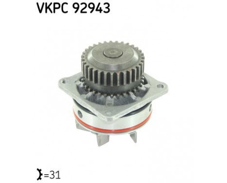 Water Pump VKPC 92943 SKF