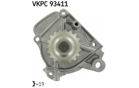 Water Pump VKPC 93411 SKF