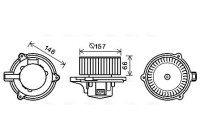 Electric Motor, interior blower KA8250 Ava Quality Cooling