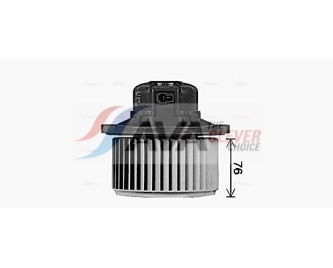 Electric Motor, interior blower KA8309 Ava Quality Cooling, Image 2