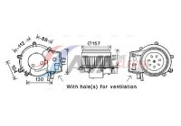 Electric Motor, interior blower MS8643 Ava Quality Cooling
