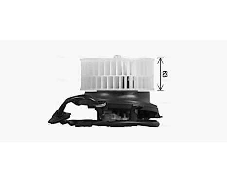 Electric Motor, interior blower MS8771 Ava Quality Cooling, Image 3