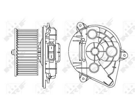 Heater fan 34156 NRF, Image 3